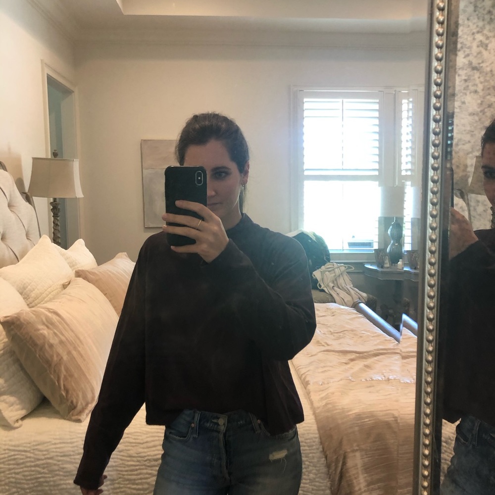 Free People mock neck long sleeve